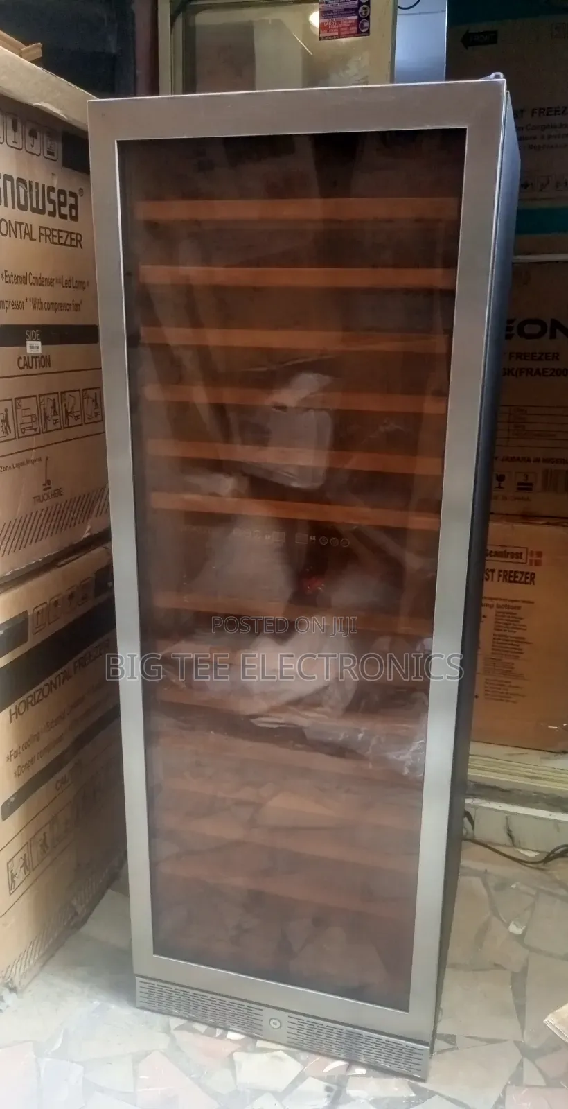 Industrial Wine Chiller Display