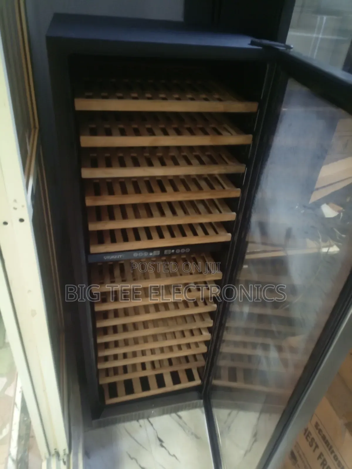 Industrial Wine Chiller Display