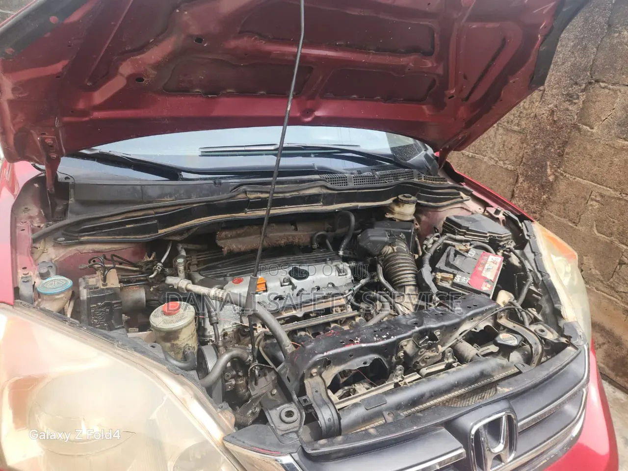Honda CR-V 2.4 EX 4x4 Automatic 2008 Red