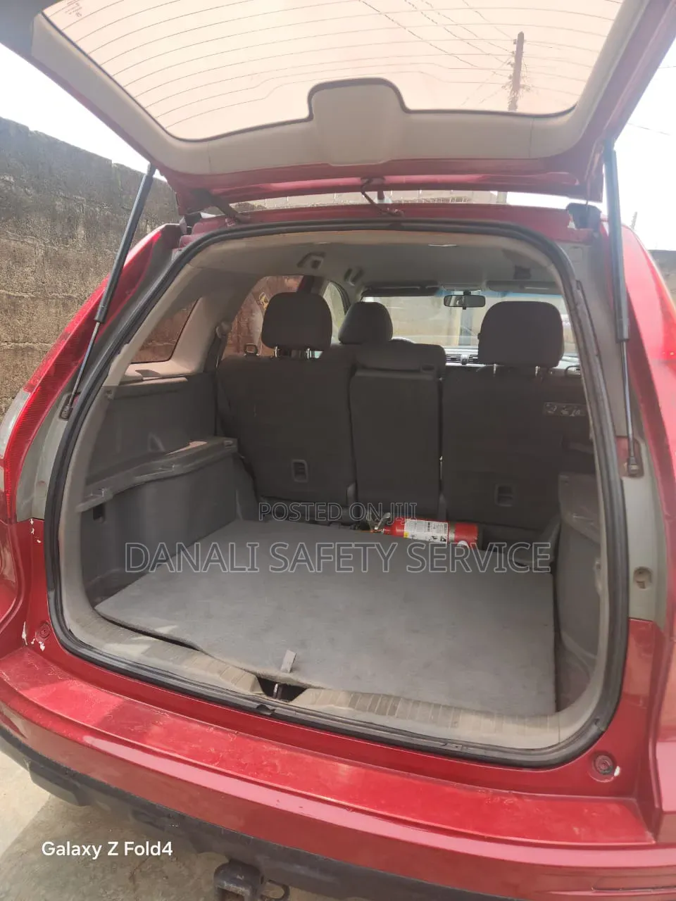 Honda CR-V 2.4 EX 4x4 Automatic 2008 Red