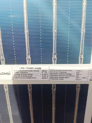 540w Longi Biaficial Panel
