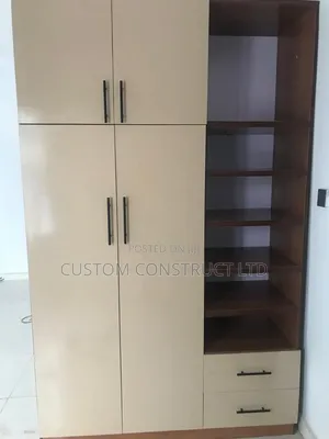 Wardrobe Closet With Shoe Rack and Jewelry Box