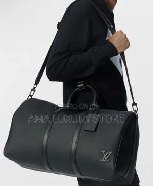 Louis Vuitton Quality Leather Luxury Duffle Bags