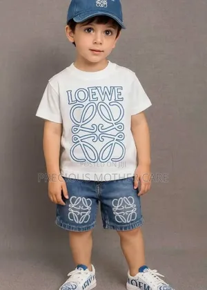 Quality Children Top ,Short and Face Cap