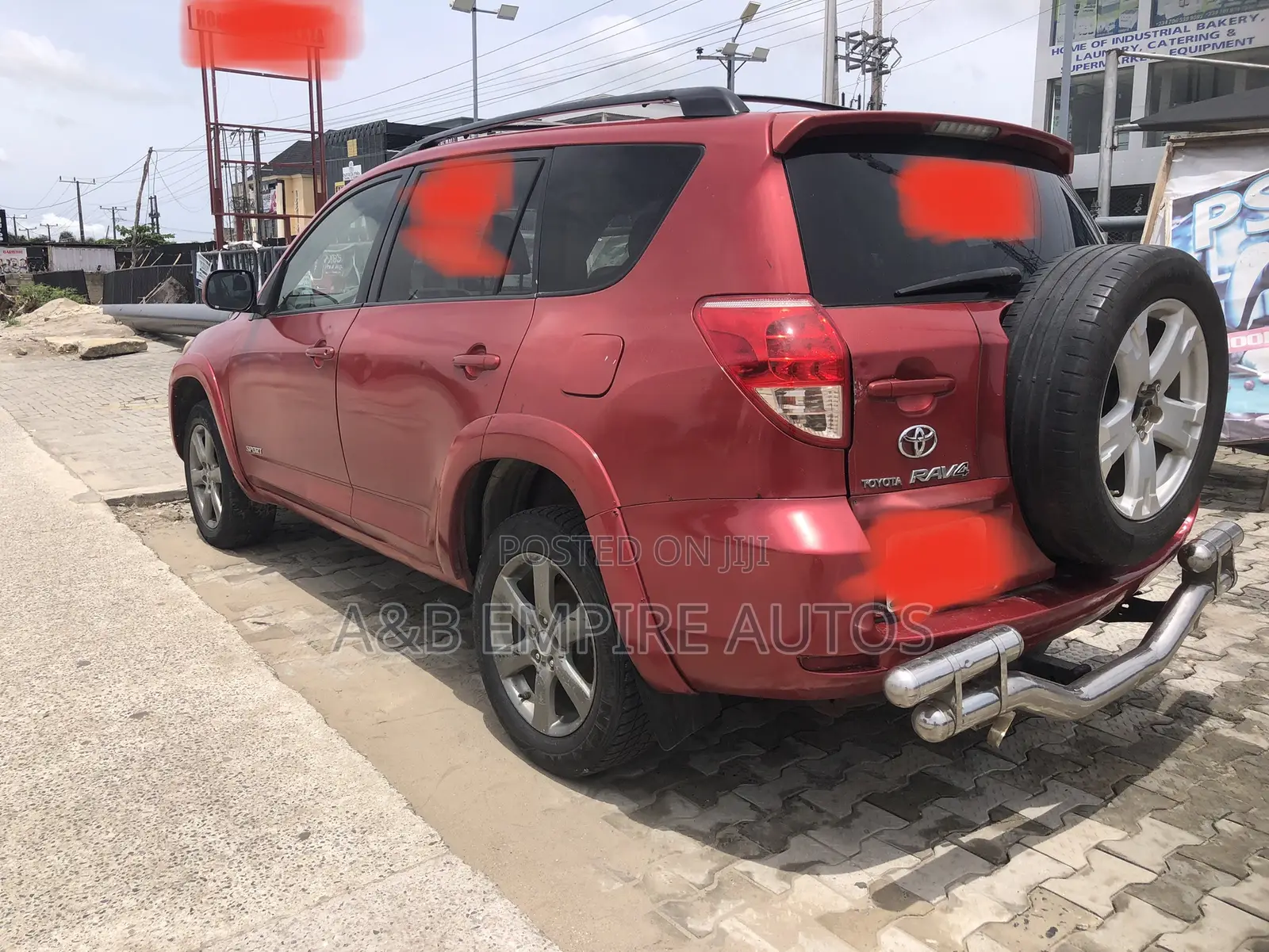 Toyota RAV4 2007 Red