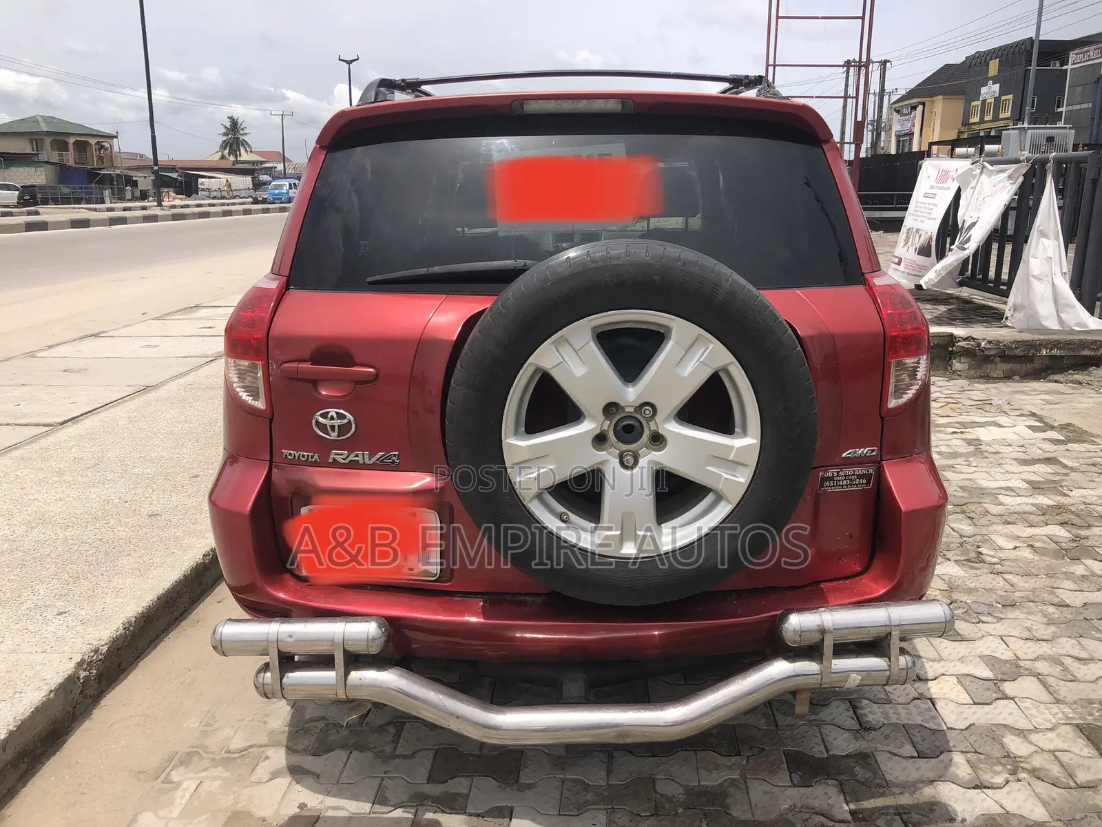 Toyota RAV4 2007 Red