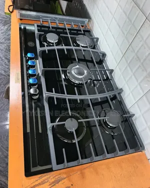 Original Gs Built-in Cabinet Premium Luxury 5 Burners Gas Cooker Big