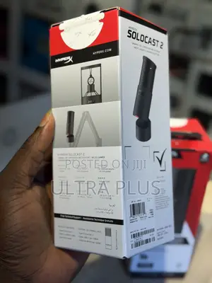 Hyperx Solocast 2 – Gaming Usb Condenser Mic With Built-in Pop Filter