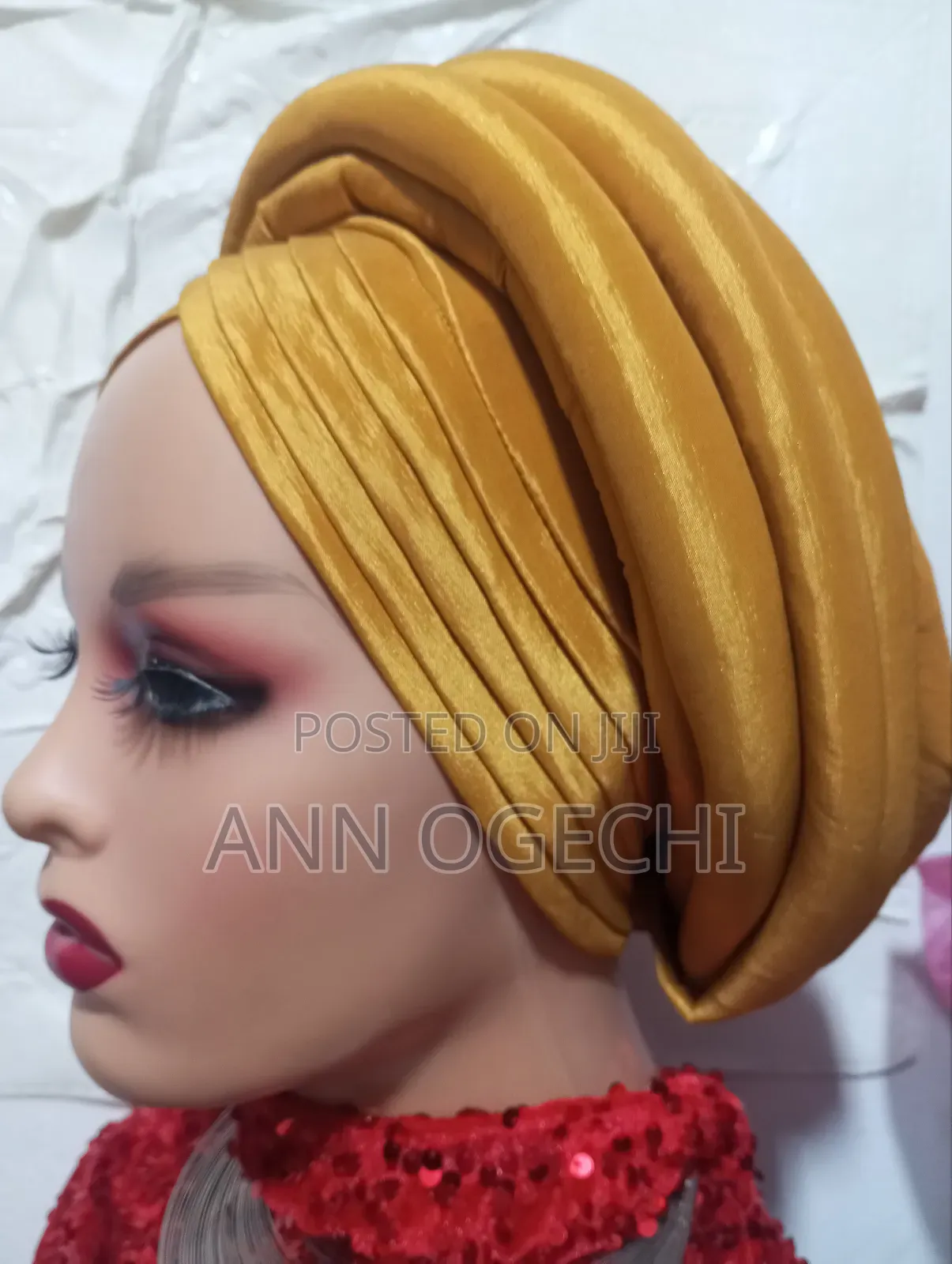 Body Padded Turban Cap