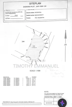 2,225 Square Meters C of O Jahi by Gilmore