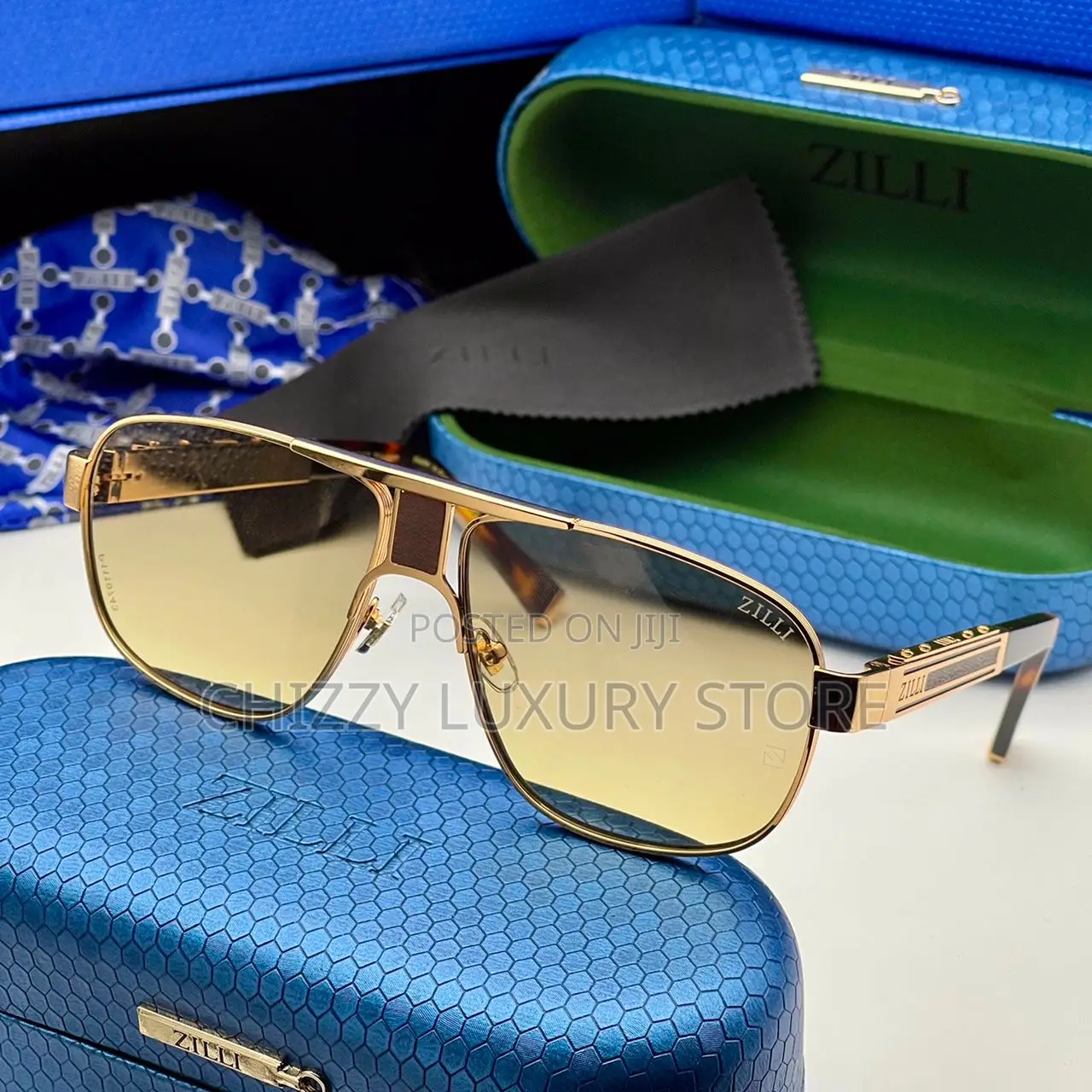 Zilli Quality Luxury Men Sunglasses
