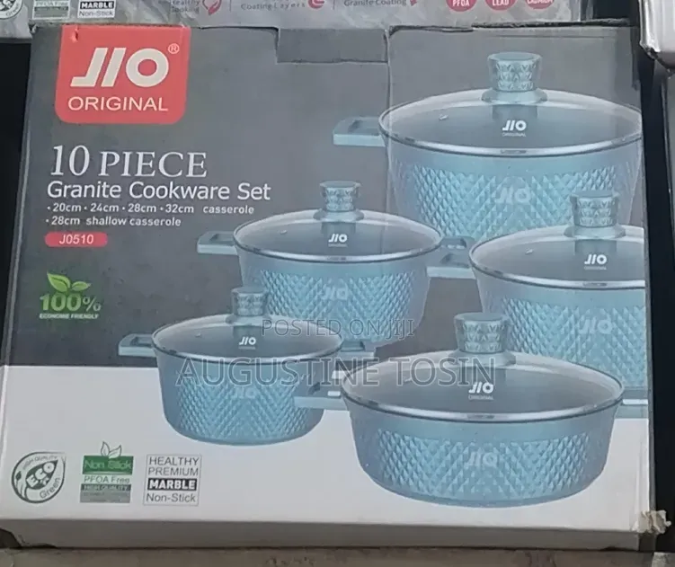 Blue Granite Pot