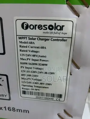 60ams 48v Charger Controller MPPT