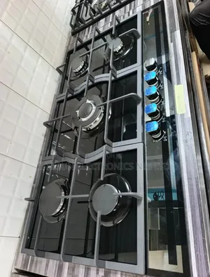 Original Gs Built-in 90x60cm Automatic 5 Burners Gas Cooker Hob Copper