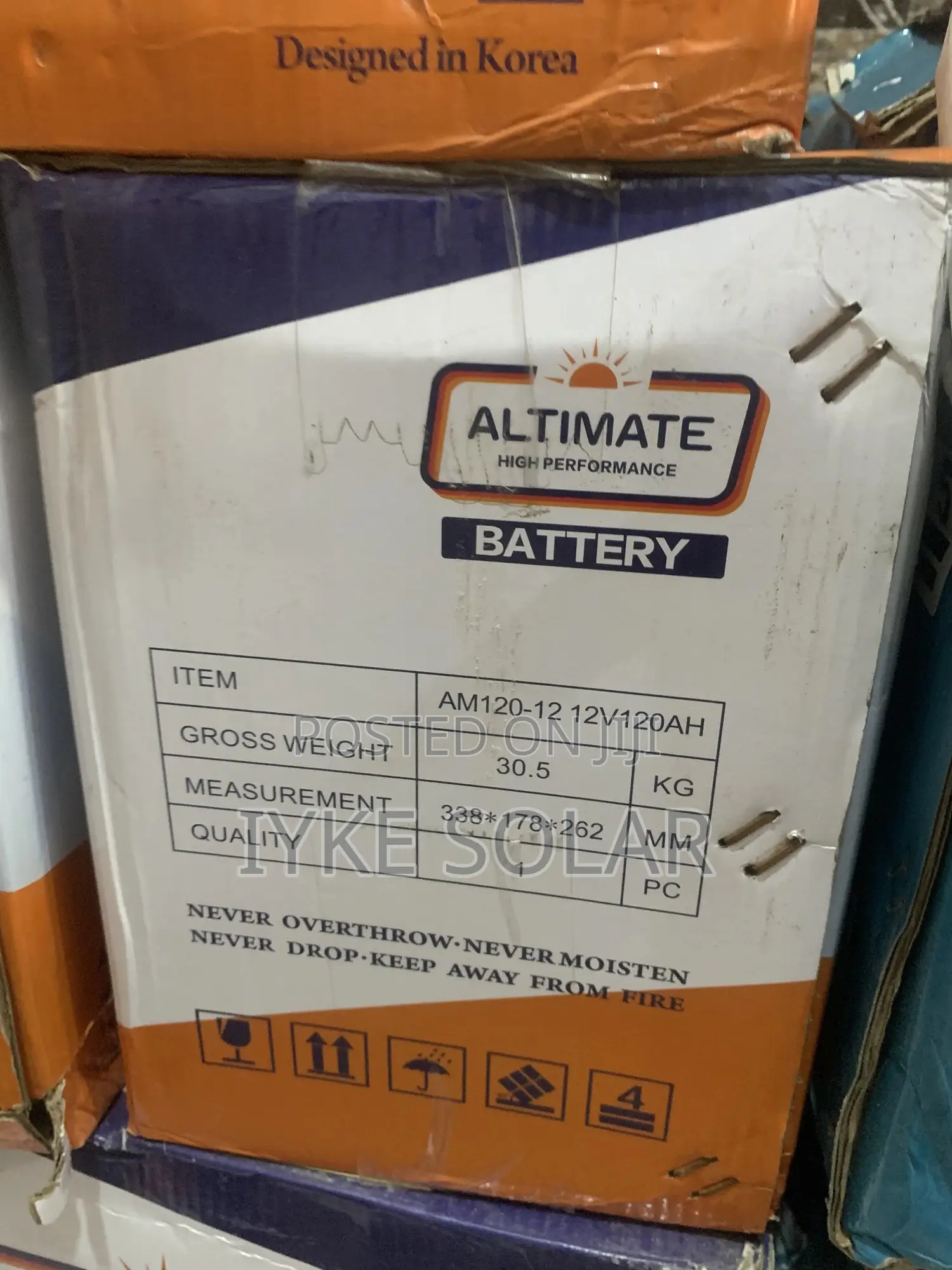 120ams Altimete Dry Cell Battery