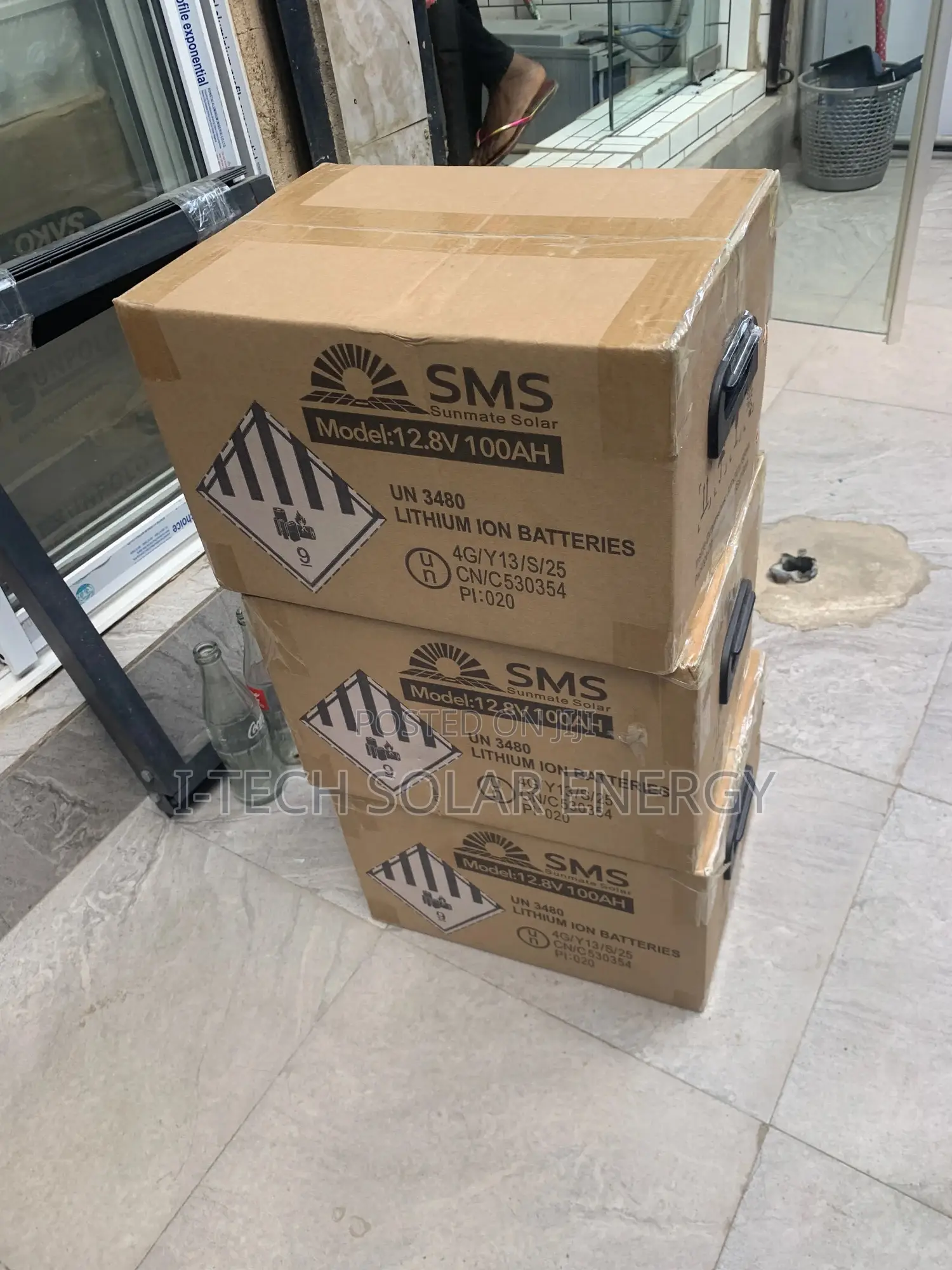 100ams SMS Solar Lithium Battery