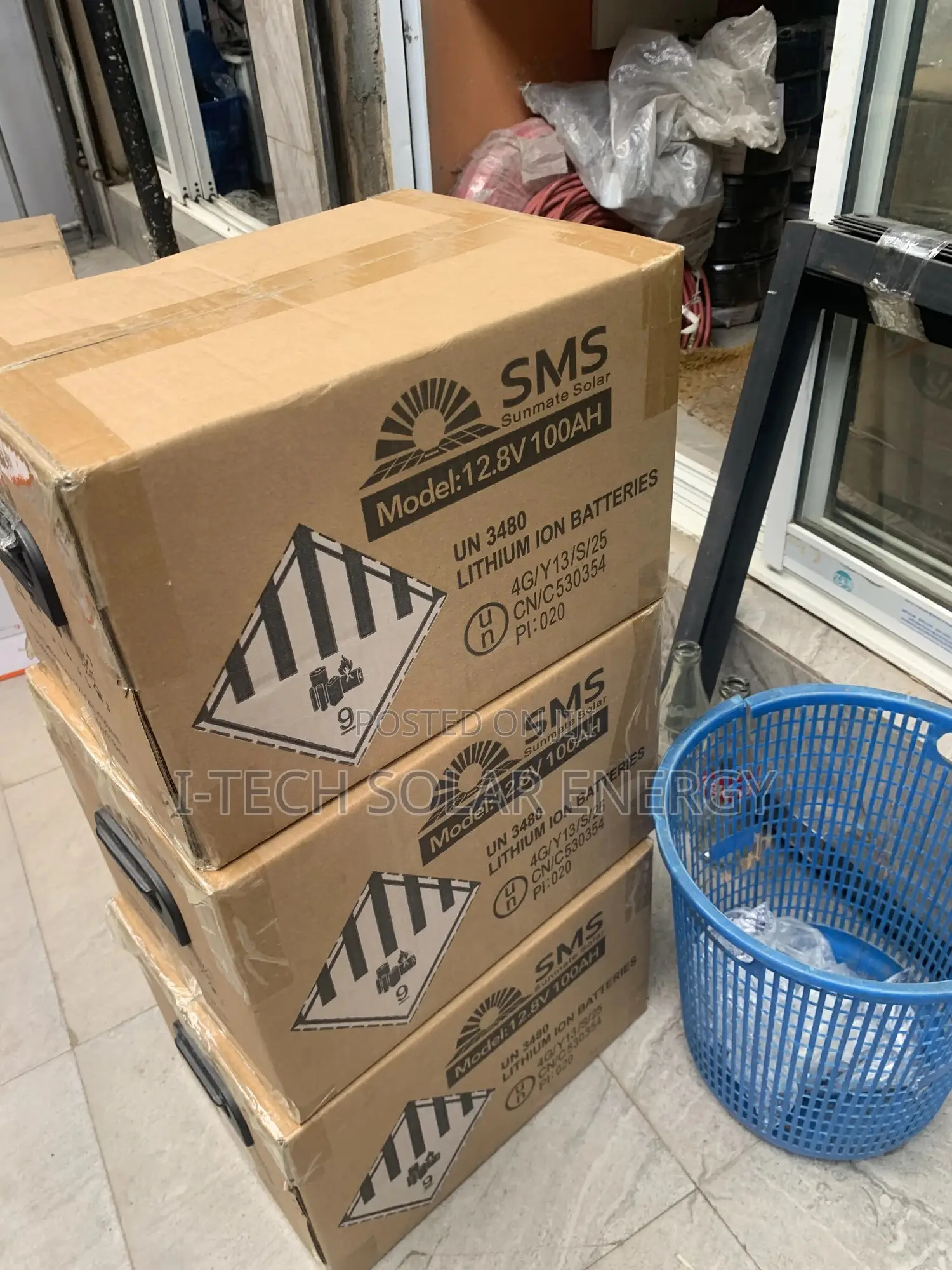 100ams SMS Solar Lithium Battery