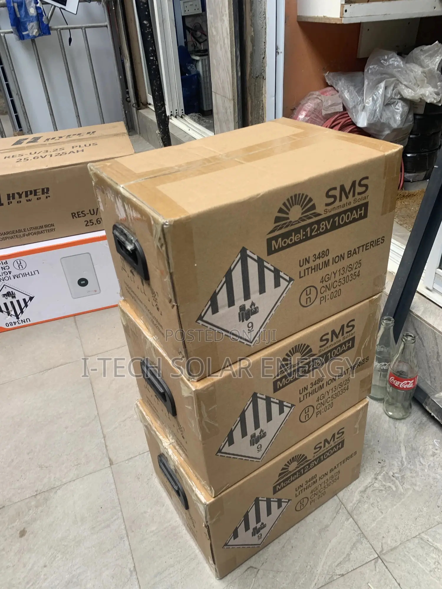 100ams SMS Solar Lithium Battery