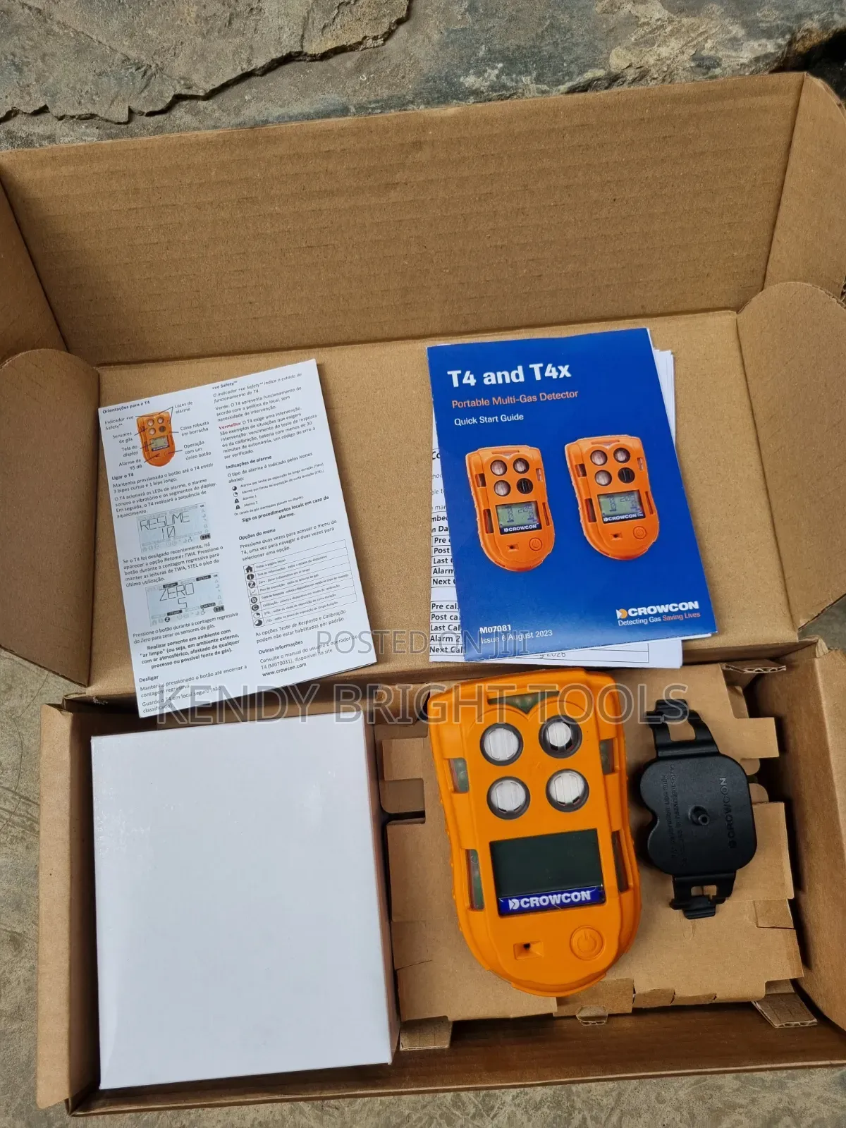 Portable Multi Gas Detector