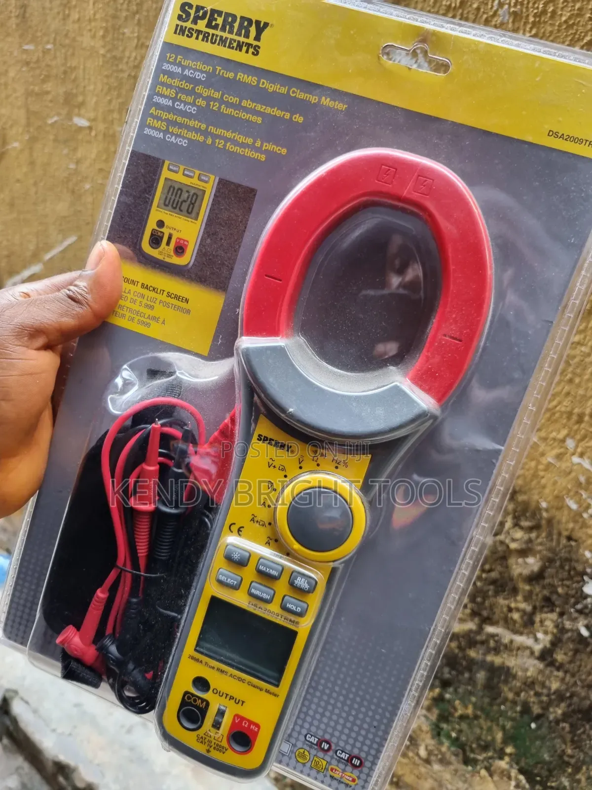Clamp Meter 2000a Ac/Dc