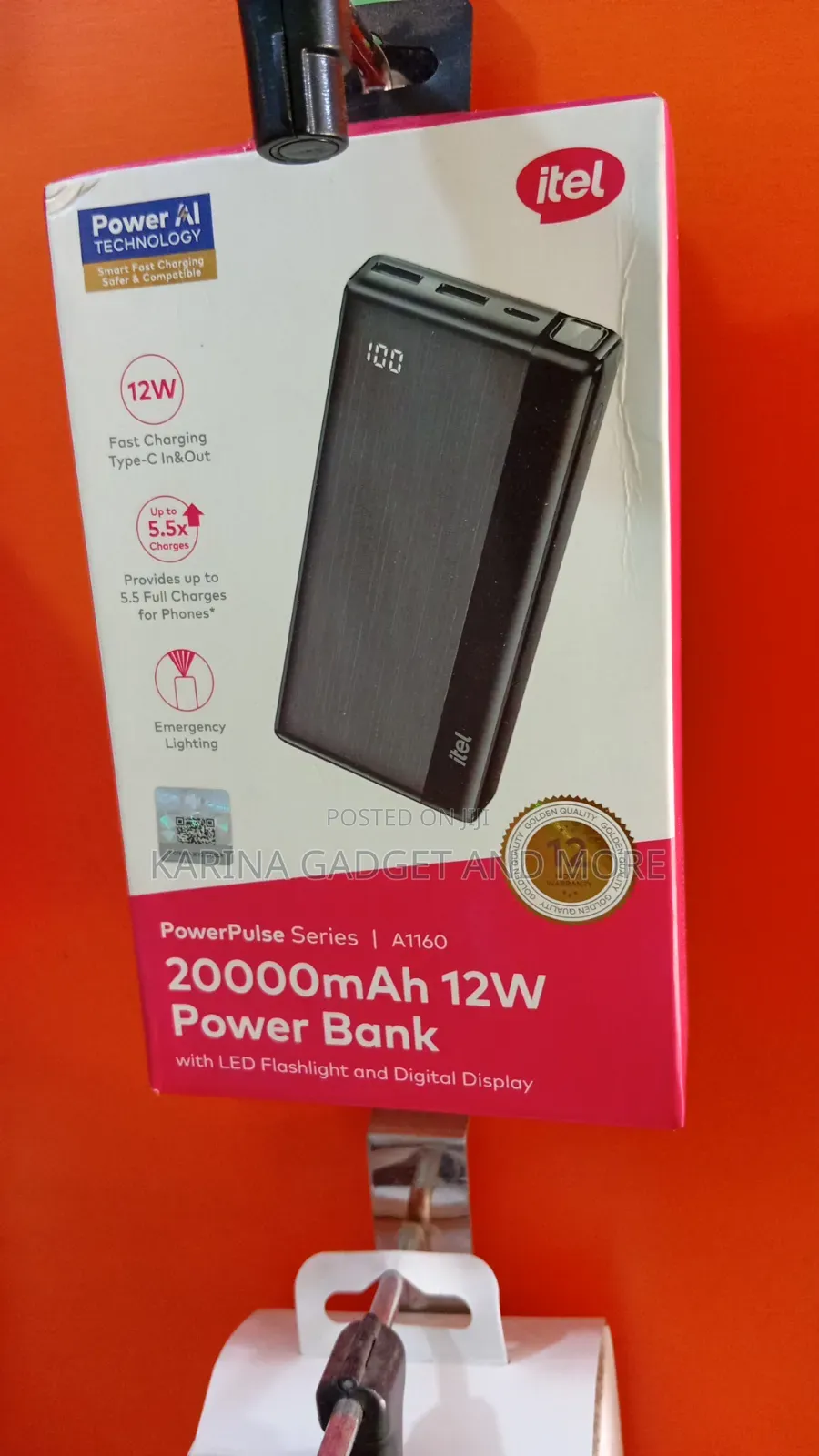 Itel Power Pluse 1 20000mah