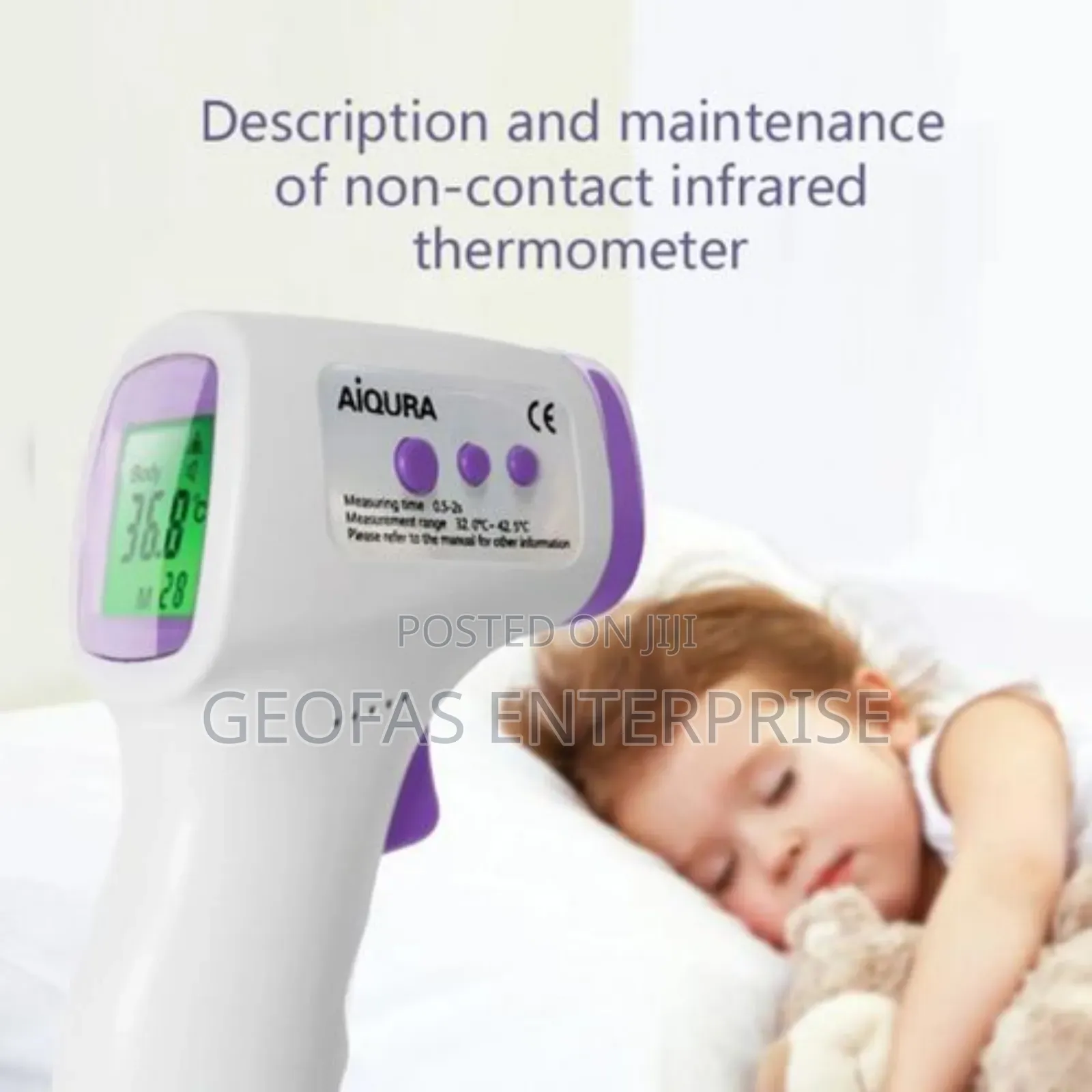 Advanced Higher Sensored Accurate Forehead Infrared Thermometer