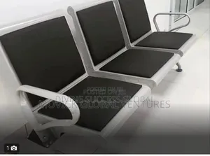 Heavy-Duty 3 Seater Airport Chair