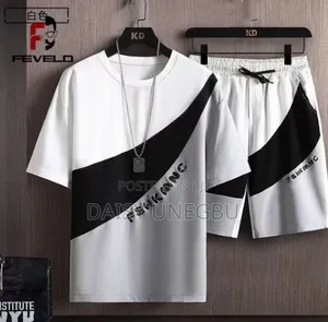 Men’S 2-Piece Tracksuit Set (Shorts)”