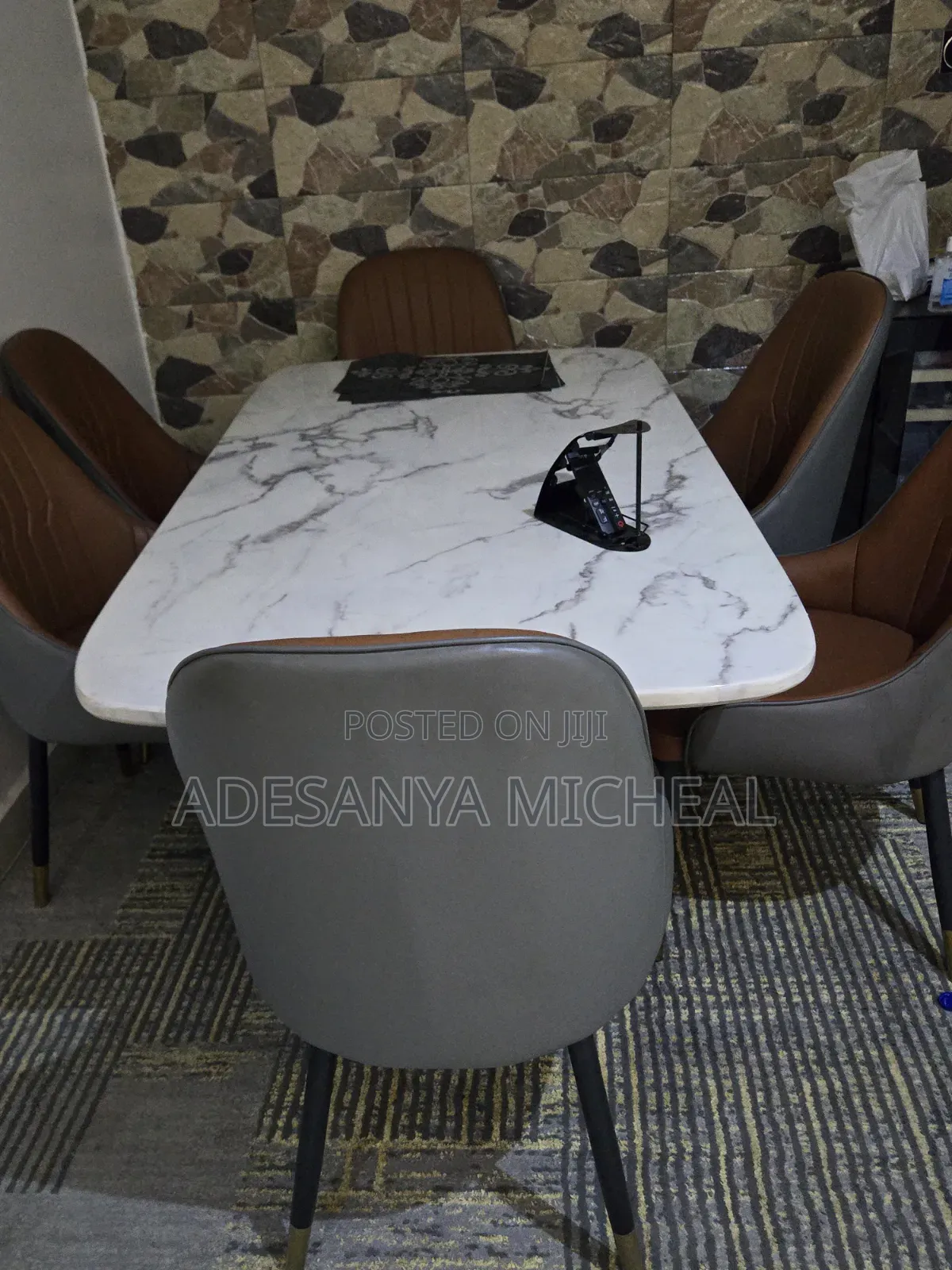 Marble Dining Table Set