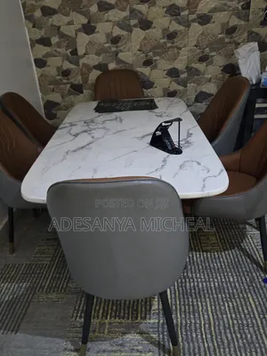 Marble Dining Table Set