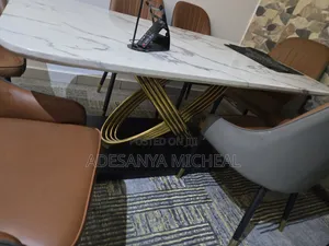 Marble Dining Table Set