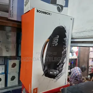 JBL Boombox 3 Wireless Bluetooth Portable Speaker - Black