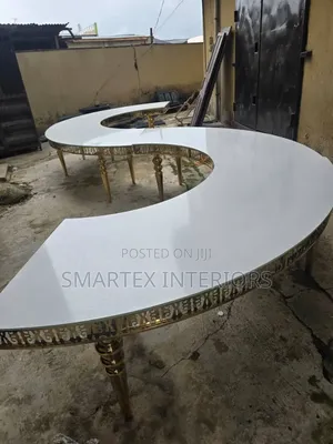 Imported Executive Glass Top Event Table