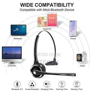 Friencity Bh-M9 Wireless Bluetooth Earphone With Mic (Black) Anc