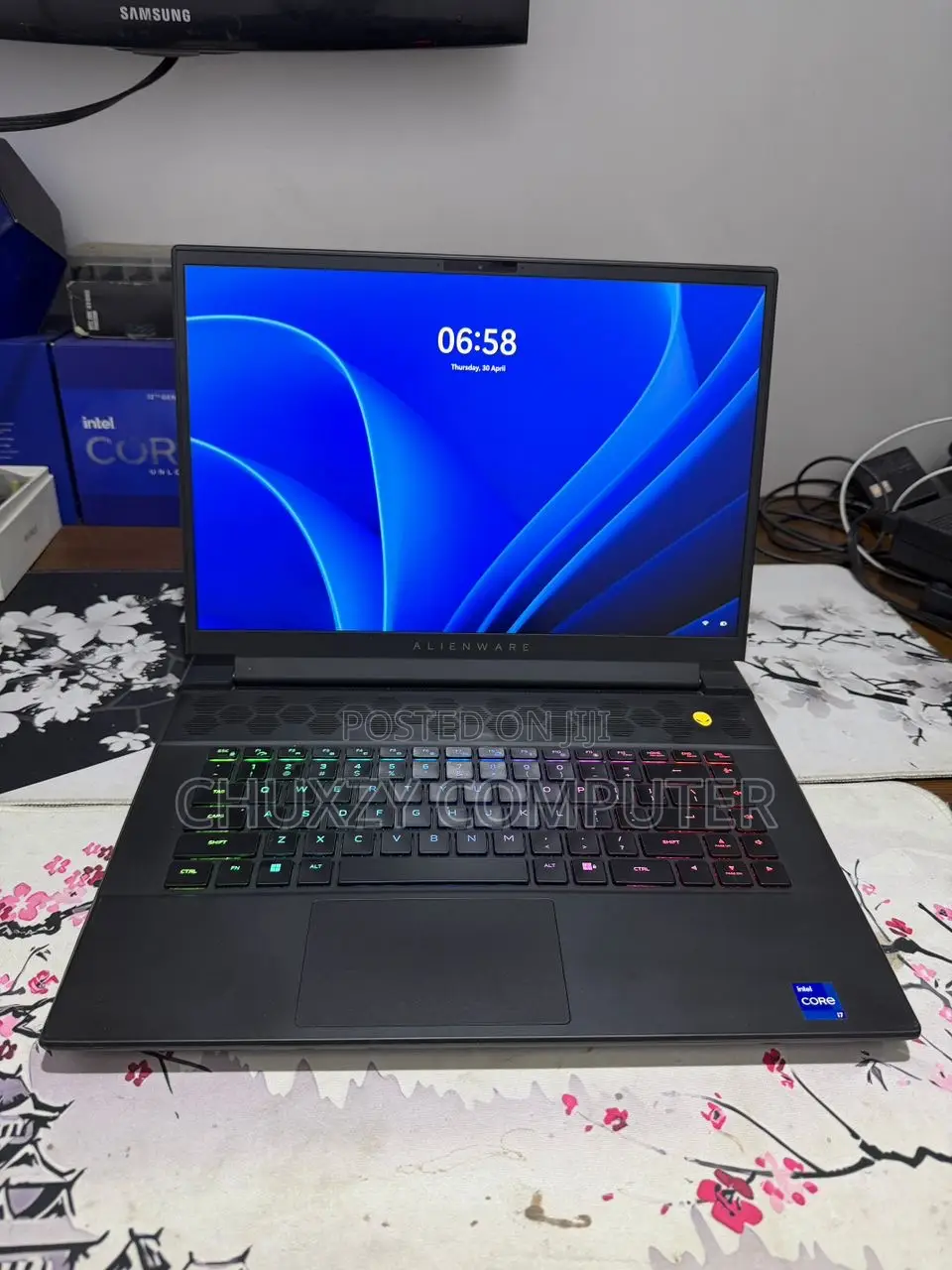 Laptop Alienware M16 R1 16GB Intel Core i7 SSD 1T