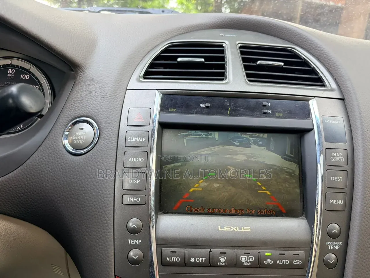 Lexus ES 350 2010 Red