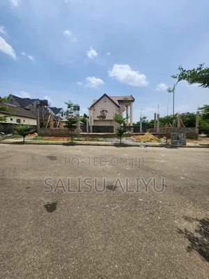 Twin Duplex Land at Foundation Level, Galadimawa Tarred Road.