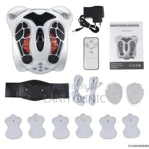 Foot Circulation Massager With Belt, Tens Pad, Remote
