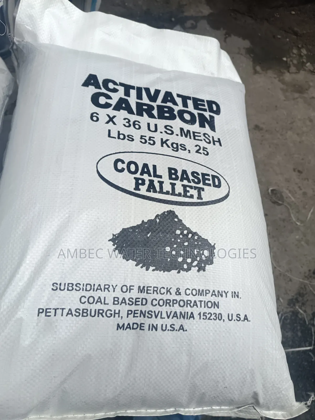 Pallet Coal Based Activated Carbon