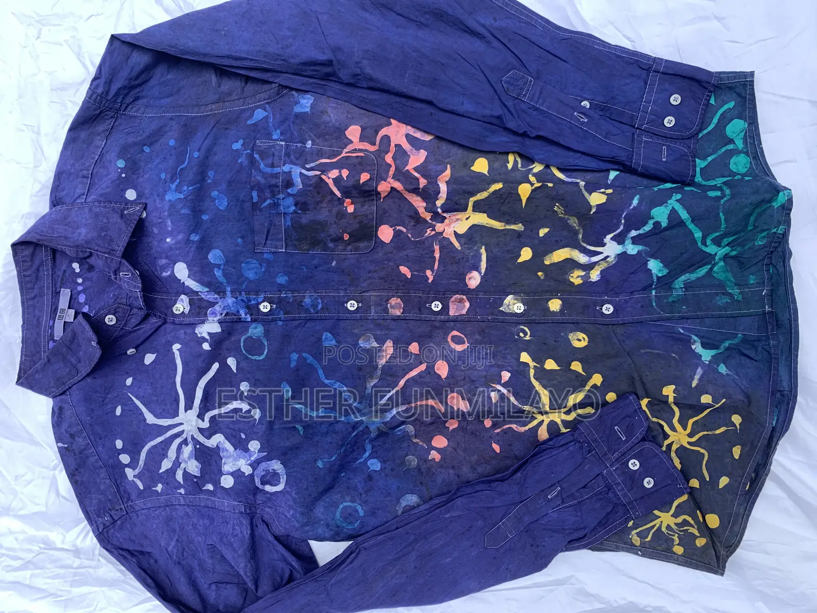 Adire Batik Shirt