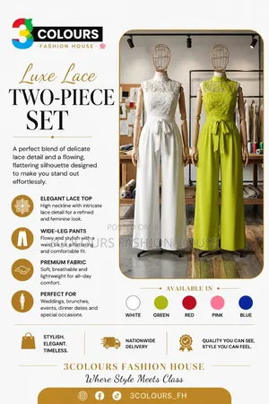 Luxe Lace Two-Piece Set