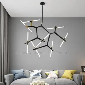 Nordic Creative Artificial Satellite Led Chandelier