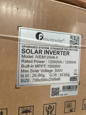 Solar Inverter Felicity 12kva