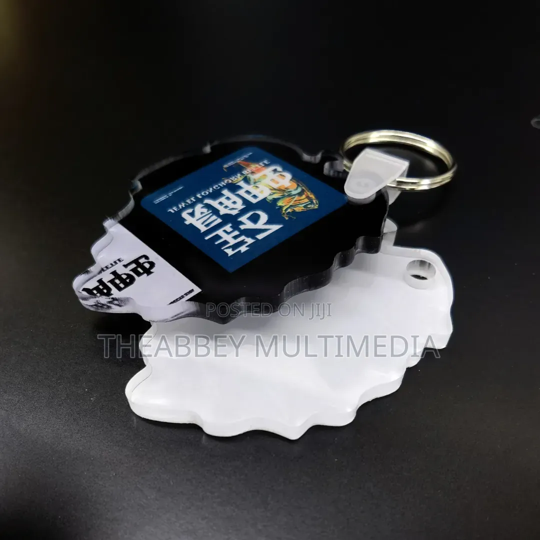 4mm Sublimation Acrylic Keyholder Blank
