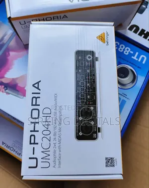 Beringer Sound Card U-Phoria Umc 204hd Audio Interface