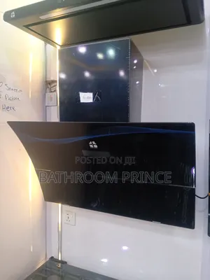 Luxury Black Plasma Hand Wave Kitchen Extractor (90cm)