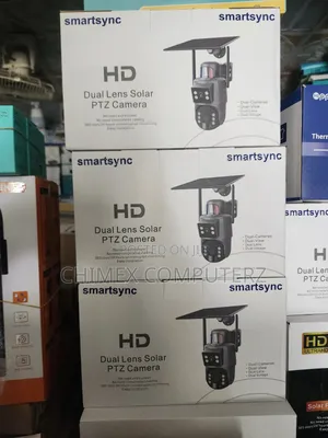Dual Lens Solar PTZ Camera
