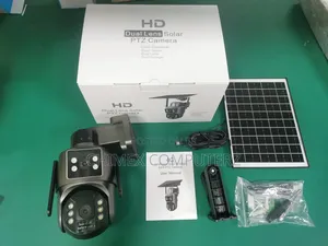 Dual Lens Solar PTZ Camera