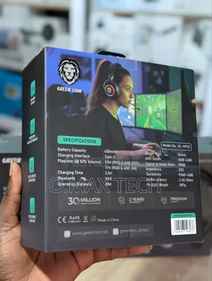 Green Lion Shadow Anc Gaming Headset