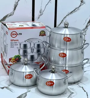 10pcs Belly Shape Aluminium Set